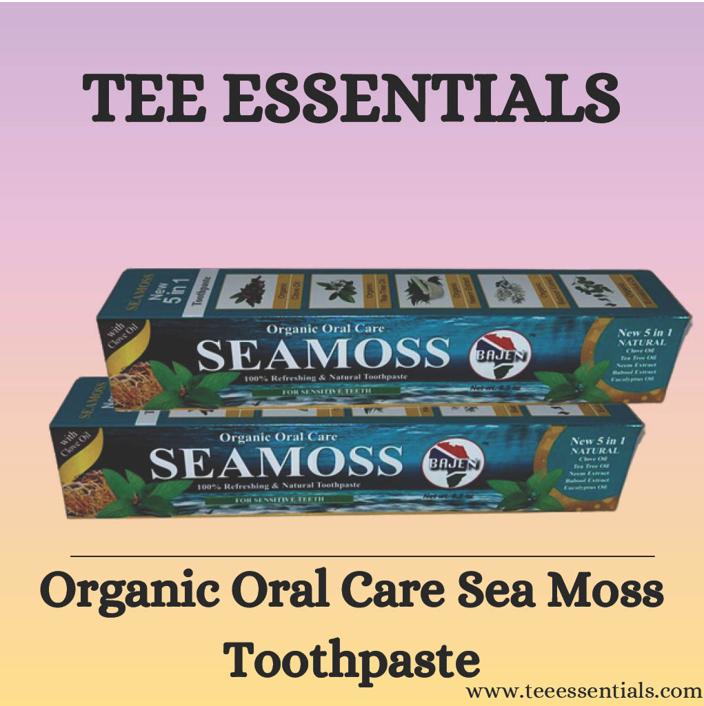 Organic Oral Care Sea Moss Toothpaste