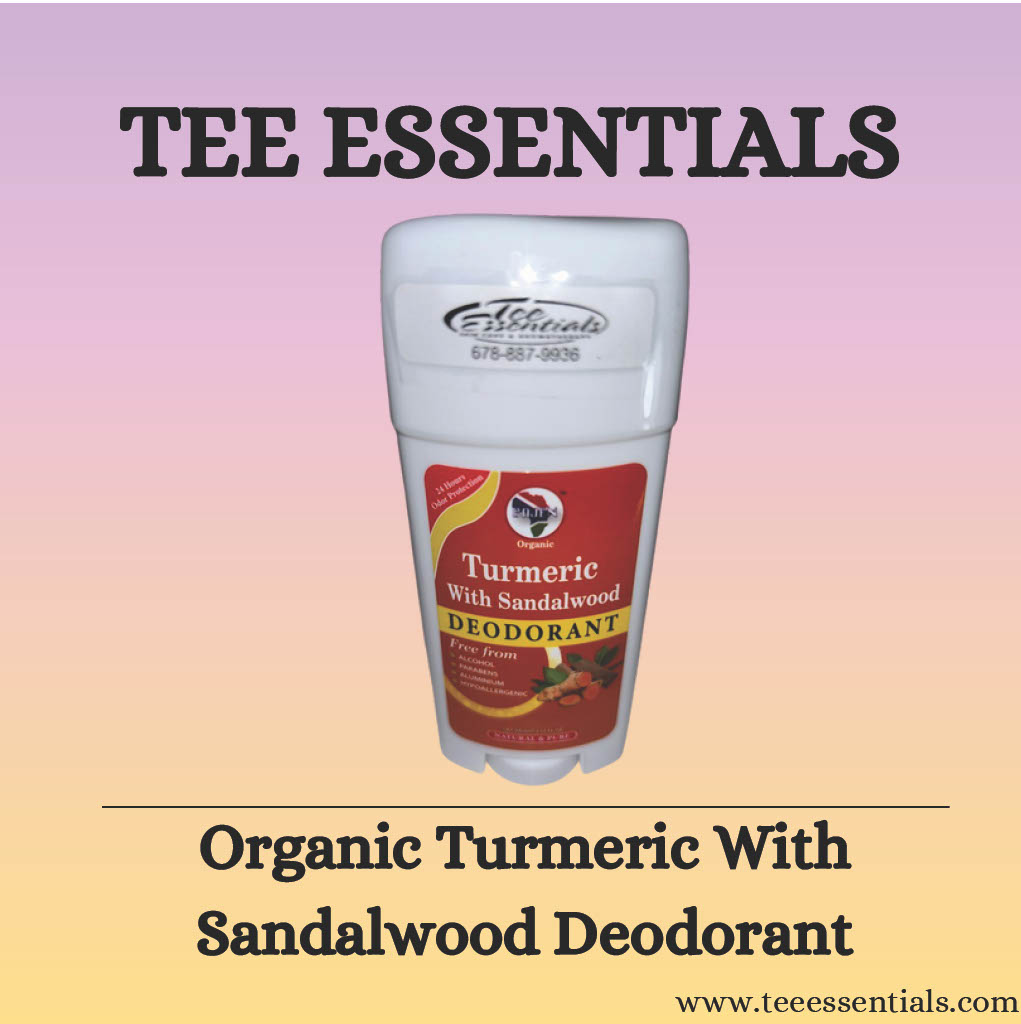 Organic Turmeric With Sandalwood Deodorant